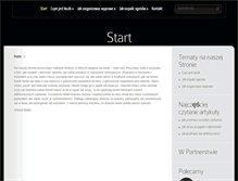 Tablet Screenshot of kozik.org.pl